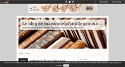 Desktop Screenshot of maisondelafamilleganus.over-blog.com