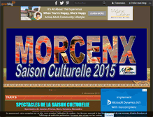 Tablet Screenshot of morcenxculture.over-blog.com