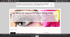 Desktop Screenshot of espace117.over-blog.com