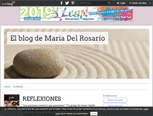 Tablet Screenshot of mariarosario.over-blog.es