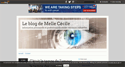 Desktop Screenshot of mademoiselle-cecile.over-blog.com
