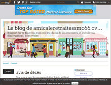 Tablet Screenshot of amicaleretraitessmc66.over-blog.fr