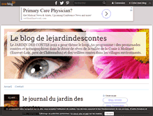 Tablet Screenshot of lejardindescontes.over-blog.com