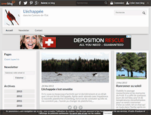 Tablet Screenshot of echappee.over-blog.com