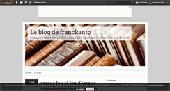 Desktop Screenshot of franckanto.over-blog.fr