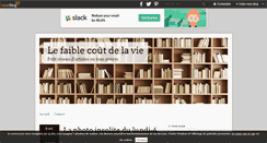 Desktop Screenshot of lefaiblecoutdelavie.over-blog.com