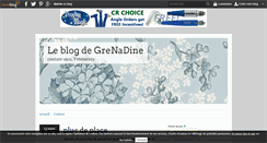 Desktop Screenshot of grenadine-couture.over-blog.com