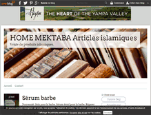 Tablet Screenshot of home-mektaba.over-blog.com