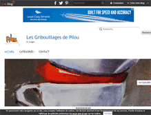 Tablet Screenshot of lesgribouillagesdepilou.over-blog.com