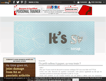 Tablet Screenshot of itssoscrap.over-blog.fr