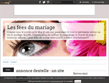 Tablet Screenshot of mariagefeerique.over-blog.fr