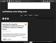 Tablet Screenshot of carlislema.over-blog.com