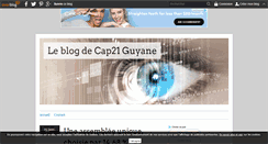 Desktop Screenshot of cap21guyane.over-blog.com