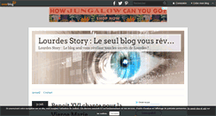 Desktop Screenshot of lourdesstory.over-blog.com