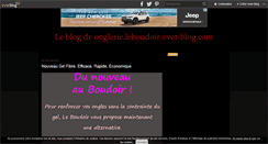 Desktop Screenshot of onglerie.leboudoir.over-blog.com