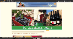 Desktop Screenshot of domaineguilhembarre.over-blog.com