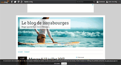 Desktop Screenshot of issyabourges.over-blog.com
