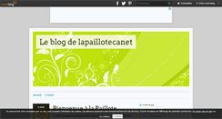 Desktop Screenshot of lapaillotecanet.over-blog.com