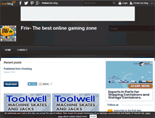 Tablet Screenshot of frivgames.over-blog.com