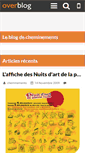 Mobile Screenshot of cheminements.over-blog.fr