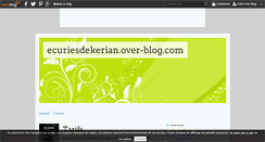 Desktop Screenshot of ecuriesdekerian.over-blog.com