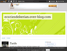 Tablet Screenshot of ecuriesdekerian.over-blog.com