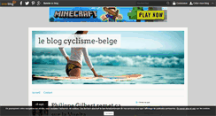 Desktop Screenshot of cyclisme-belge.over-blog.com