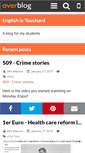 Mobile Screenshot of englishtouchard.over-blog.com