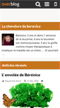 Mobile Screenshot of lacheveluredeberenice.over-blog.com