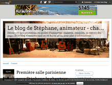 Tablet Screenshot of lechanteur.over-blog.fr