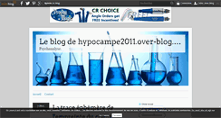 Desktop Screenshot of hypocampe2011.over-blog.com