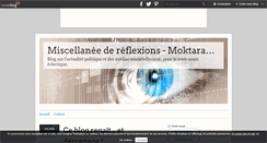 Desktop Screenshot of moktaramablog.over-blog.com