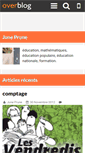 Mobile Screenshot of june.prune.over-blog.com