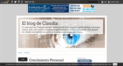 Desktop Screenshot of elblogdeclaudia.over-blog.es