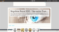 Desktop Screenshot of 2012segolene.over-blog.fr