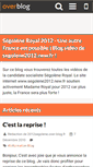 Mobile Screenshot of 2012segolene.over-blog.fr