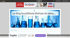 Desktop Screenshot of lobsangsonam.over-blog.com