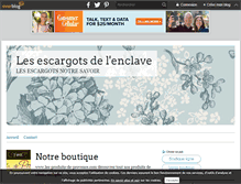 Tablet Screenshot of lesescargotsdelenclave.over-blog.com