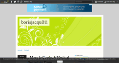 Desktop Screenshot of borisjacqu011.over-blog.com