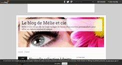 Desktop Screenshot of melieetcie.over-blog.com
