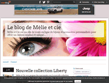 Tablet Screenshot of melieetcie.over-blog.com