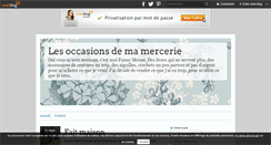 Desktop Screenshot of lesoccasionsdemamercerie.over-blog.com