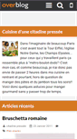 Mobile Screenshot of cuisinedunecitadinepressee.over-blog.com