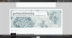 Desktop Screenshot of gutknechthauling.over-blog.com