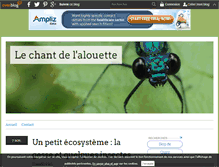 Tablet Screenshot of chant-alouette.over-blog.com