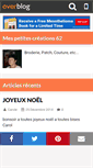 Mobile Screenshot of mespetitescreations62.over-blog.com