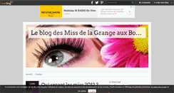 Desktop Screenshot of lesmissgab.over-blog.com