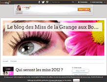 Tablet Screenshot of lesmissgab.over-blog.com