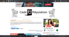 Desktop Screenshot of caddereputation.over-blog.com
