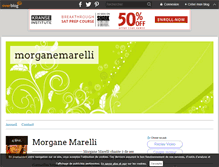 Tablet Screenshot of morganemarelli.over-blog.com